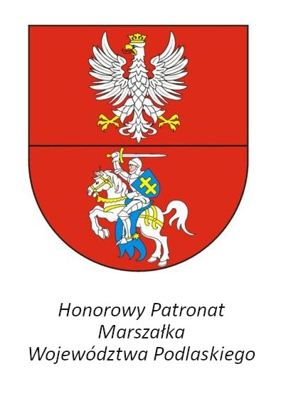 Marszałek Województwa Podlaskiego patronat - logo
