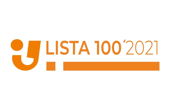 napis: lista 100'2021
