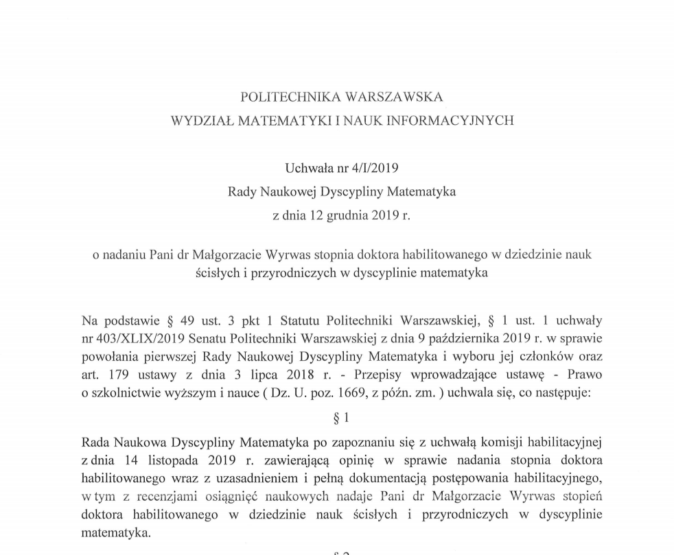 Wycinek dokumentu